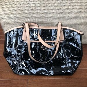 Black coach bag